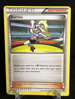 Korrina 95/111 XY - Furious Fists Pokemon TCG Regular Card - Image 1