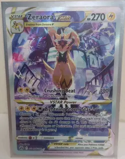 Pokemon Zeraora V STAR GG43/GG70 Crown Zenith Ultra Rare (2023) NM - Image 1