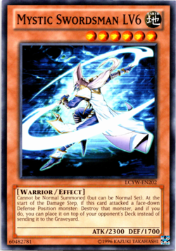 Mystic Swordsman LV6 - LCYW-EN202 - Common - Yugioh - Image 1