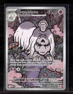 Pokemon 2025 Mega Evolution Houndstone #145/132 - Image 1