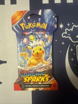 Pokemon TCG: Scarlet & Violet Surging Sparks Sleeved Blister Booster Pack (1) - Image 1