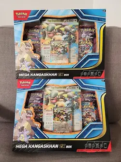 2x Mega Kangaskhan EX Box Pokemon - New Sealed LOT - Image 1