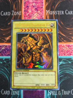 Yu-Gi-Oh! The Winged Dragon of Ra LC01-EN003 Limited Ultra Rare NM a1/ - Image 1