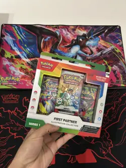 Pokemon TCG First Partner Illustration Collection Series 1 New Sealed - Image 1