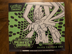 Pokemon Perfect Order Pokemon Center Exclusive Elite Trainer Box PC ETB Sealed B - Image 1