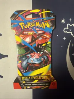 Pokemon Mega Evolution Sleeved Booster Pack - Image 1