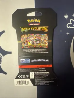 Pokemon Mega Evolution Sleeved Booster Pack - Image 2