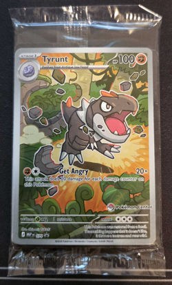 Pokemon TCG - Tyrunt Pokemon Center Stamp Promo MEP 070 Perfect Order *SEALED* - Image 1