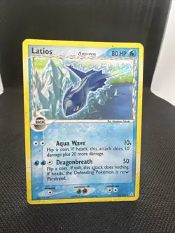Latios (Delta Species) 22/110 Holon Phantoms Pokemon TCG HP/Damaged - Image 1