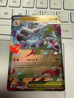 Pokemon TCG Mega Charizard X ex 013/94 Phantasmal Flames English Near Mint - Image 1