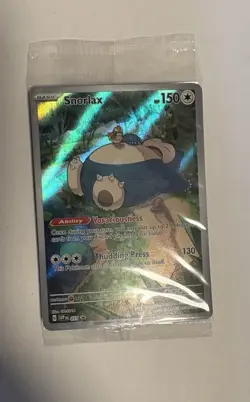 Snorlax 051 Sv: Scarlet & Violet pokemon 151 sealed Promo - Image 1