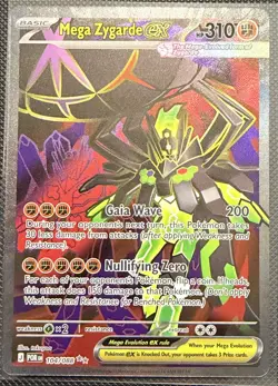 Pokemon Perfect Order - Mega Zygarde ex Ultra Rare 104/088 - Full ART - NM - Image 1