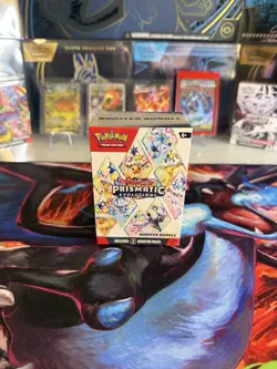 Pokemon TCG Scarlet & Violet Prismatic Evolutions Booster Bundle SEALED - Image 1