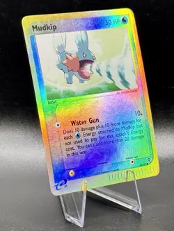 Mudkip 65/97 Reverse Holo Pokemon EX Dragon 2003 Vintage LP/MP - Image 1