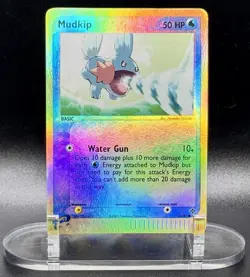 Mudkip 65/97 Reverse Holo Pokemon EX Dragon 2003 Vintage LP/MP - Image 2