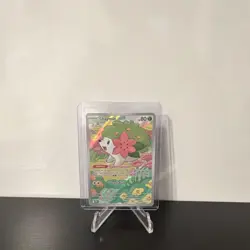 Pokemon Shaymin Full Art Illustration Rare Holo 185/182 Sv10 80 HP English Basic - Image 1