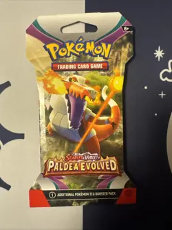 2023 | Pokemon | Scarlet & Violet: Paldea Evolved Sleeved Booster Pack | Sealed - Image 1