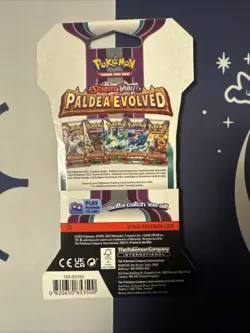 2023 | Pokemon | Scarlet & Violet: Paldea Evolved Sleeved Booster Pack | Sealed - Image 2