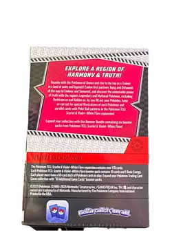 Pokemon Scarlet & Violet White Flare Booster Bundle Box Reshiram 6 Packs - Image 3