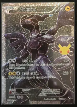 Pokemon TCG Zekrom 114/114 Celebrations: Classic Collection NM - Image 1