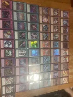 Yugioh Cyber Dragon/cyber Dark Deck Comes Sleeved And Deck Box Ready To Play - Image 1