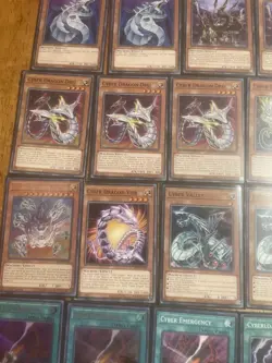 Yugioh Cyber Dragon/cyber Dark Deck Comes Sleeved And Deck Box Ready To Play - Image 2