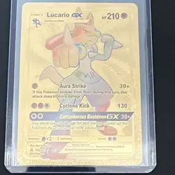 The Pokemon Company Lucario GX Secret Rare 135/131 Full Art Holo HP210 - Image 1