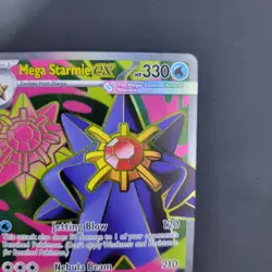 Pokemon TCG Mega Starmie Ex 102/088 Full Art Perfect Order - Image 5