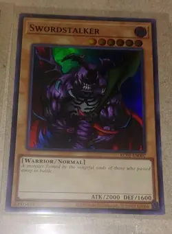YU-GI-OH! KC01 Swordstalker NM Kaiba Ultimate 25th Briefcase - Image 1