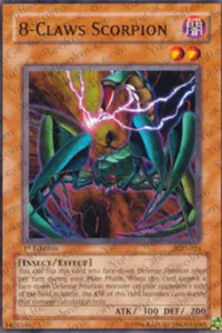 8-Claws Scorpion - PGD-024 - Common - Unlimited Edition - Moderately Played - Image 1