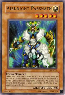Airknight Parshath-Rare - Unlimited - TP6-EN007 - Tournament Pack 6 - LP - Image 1