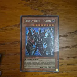 Yugioh - Destiny HERO Plasma CT04-EN003 Secret Rare Limited Edition - moderate - Image 1