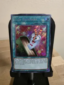 Yugioh: Toon Bookmark - BLCR-EN067 - Secret Rare - 1st Edition - NM - Image 1