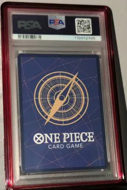 2025 One Piece OP11 EN Gear Two Alternate Art 🔥First Graded PSA 10 Lowest Cert# - Image 2