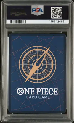 2025 One Piece OP11 EN Gear Two Alternate Art 🔥First Graded PSA 10 Lowest Cert# - Image 4