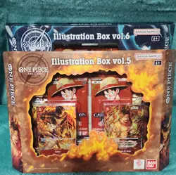One Piece TCG Illustration Box Vol.5 & Vol.6 New Sealed | ENGLISH | IBO5 IBO6 - Image 1