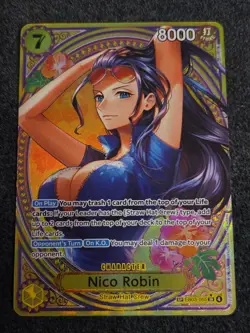 1x Nico Robin EB03-055 SP Heroines Edition Alt Art NM English One Piece TCG! - Image 1