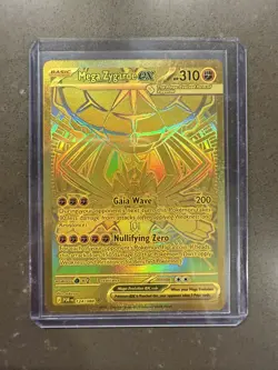 Mega Zygarde EX 124/088 - Gold Secret Rare - Pokemon Perfect Order - Image 4