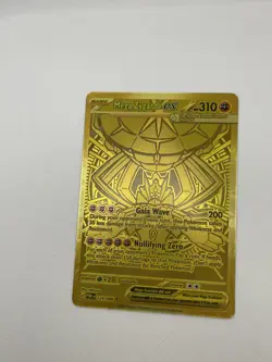 Pokemon Mega Zygarde ex Gold Hyper Rare 124/088 Perfect Order SEE RIGHT CORNER - Image 5