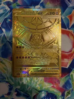 Mega Zygarde Ex 124/088 - Gold Secret Rare - Perfect Order - Pokemon TCG - Image 1