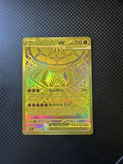 Pokemon: Mega Zygarde ex Gold Hyper Rare 124/088 Perfect Order NM FRESH - Image 1