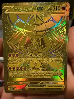 Mega Zygarde EX Gold English 124/088 - Perfect Order Pokemon - Image 1