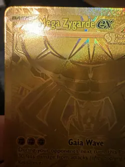 Mega Zygarde EX Gold English 124/088 - Perfect Order Pokemon - Image 5