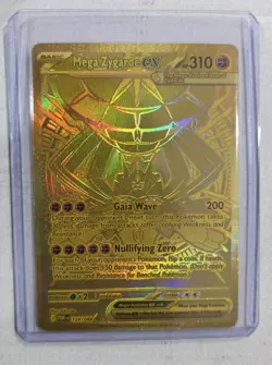 Mega Zygarde ex 124/088 Mega Hyper Rare ME03 Perfect Order English Pokemon Card - Image 1