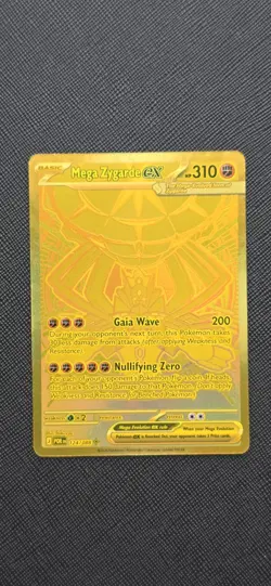 2026 Pokemon Mega Zygarde EX GOLD English - 124/088 - Perfect Order - Image 1