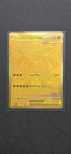 2026 Pokemon Mega Zygarde EX GOLD English - 124/088 - Perfect Order - Image 2