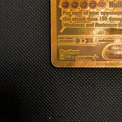 2026 Pokemon Mega Zygarde EX GOLD English - 124/088 - Perfect Order - Image 2