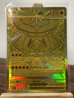 Mega Zygarde ex - Gold Mega Hyper Rare - Perfect Order - 124/088 - Pokemon Card - Image 1
