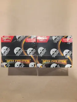 2X LOT Pokemon TCG Mega Evolution ENHANCED BOOSTER BOX Factory Sealed 36 Packs - Image 1