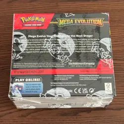 Pokemon TCG Mega Evolution Enhanced Booster Box Factory Sealed 36 Packs - Image 3